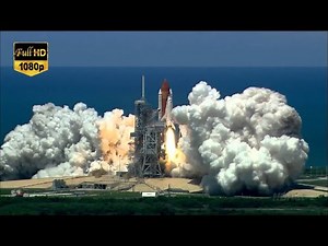 Space Shuttle Launch Audio - play LOUD Full HD 1080p