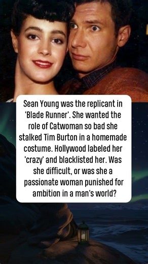 ⚖️She Was the Replicant in 'Blade Runner'.