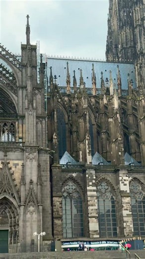 Amazing gothic style cathedral cologne cathedral #travel #shorts #viral #trending