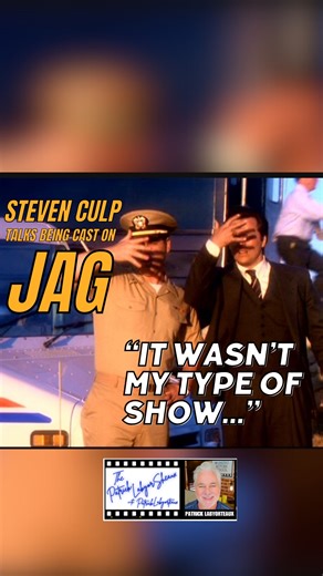 Steven Culp Talks About Being Cast On JAG Full episode on Y0uTube | Patrick Labyorteaux