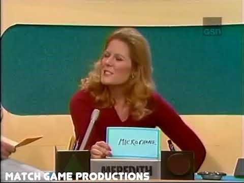Match Game 75 (Episode 421) (Welcome Tom Bosley) ("Mr. Howard Cunningham from Happy Days")