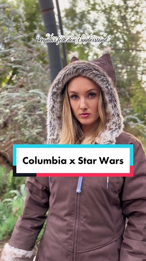 The force is strong with this collection from @Columbia Sportswear 💙🧡 This Ahsoka-inspired jacket is an absolute dream for winter #disney #starwars #ahsokatano #columbia #wintergear #foryou #disneyfyp