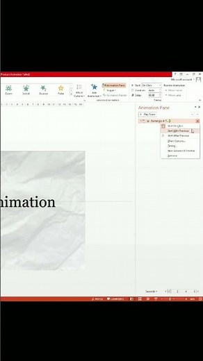 cara membuat efek animasi mengetik di power point