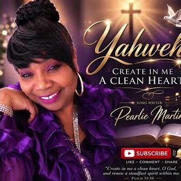 Yahweh, create in me a clean heart #god#yahweh#cleanheart#worshipmusic#pearliemartin#songlyrics