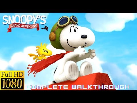 Longplay of The Peanut's Movie: Snoopy's Grand Adventure (WIi U. 2015)-Complete Walkthough in HD