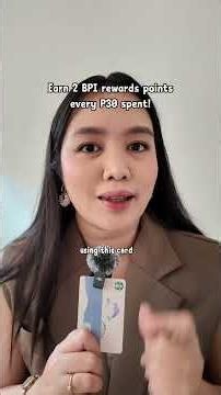 Credit card review ep 18: BPI Platinum Rewards Card - Honest Review and thoughts! #financewithtrixie