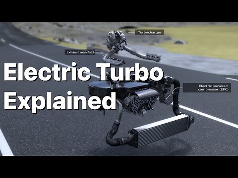 Electric Turbo Explained, How Audi’s Electric Turbo Eliminates Lag in the S7 Sportback TDI Animation