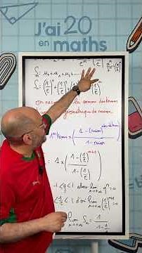 12th Grade Math Specialty. Limit of the sum of a geometric sequence. #bac2026