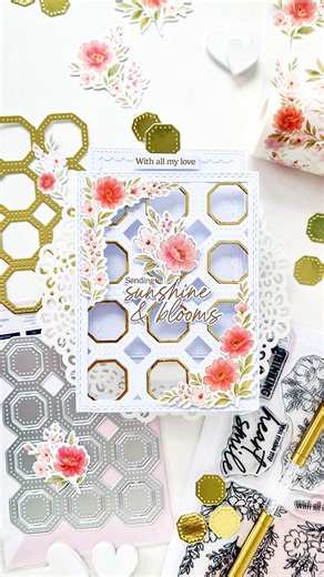 4.4K views · 331 reactions | We’re kicking off our Sneak Peeks for our upcoming "Flourish & Glow" October release with this gorgeous pocket card by @anett.gelencser 朗 and you are getting a peek and not just one, but two new products!! ⏰ Flourish & Glow will be available on October 22, at 9 AM CT | Pinkfresh Studio | Facebook