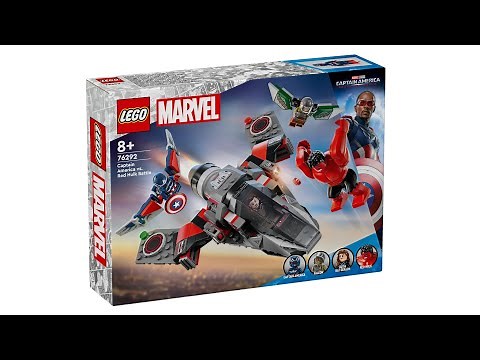 Lego Marvel Captain America vs. Red Hulk Battle set review