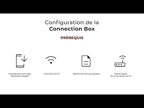 Palazzetti APP: configuration de la Connection Box