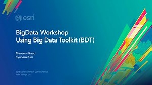 BigData Workshop using Big Data Toolkit (BDT)