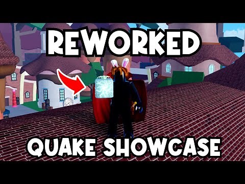REWORKED: QUAKE Fruit Showcase in Blox fruits (ROBLOX) - Update 17 part 3
