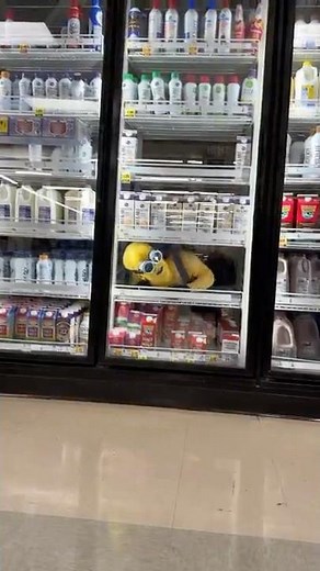 Minion Takes Over Grocery Store! #minion #minions