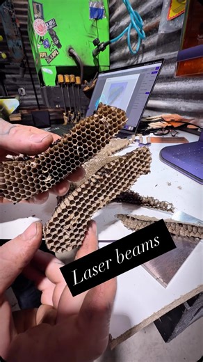 Tory Klonius on Instagram: "Using the @wecreat.official laser to make my life so much easier."