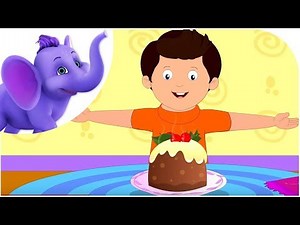 Christmas Pudding with Lyrics - Nursery Rhyme‬