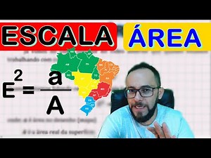 Escala Linear envolvendo Área