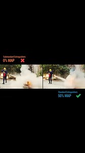 🔥 Fire Safety Alert! Why You Should Refill with Only MAP 50% Powder! 🔥 Did you know that the effectiveness of your fire extinguisher depends on the quality of the powder used? Many extinguishers fail during emergencies due to substandard refilling materials! 💡 What is MAP 50% Powder? MAP (Mono Ammonium Phosphate) 50% powder means 50% of its composition is an active firefighting agent, ensuring: ✅ Faster fire knockdown ✅ Better coverage & suppression power ✅ Compliance with Bureau of Indian St
