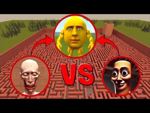 TUNG TUNG SAHUR vs SCP-096 vs SONIC TAPES | Garry’s Mod Epic Battle