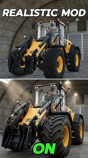REALISTIC MOD vs Farming Simulator 25 🚜🤯 #fs25 #farmingsimulator25 #farming #automobile #gaming