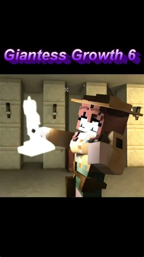 Giantess Growth 6 - Teaser pt 1 #giantess #giantessgrowth #animation #minecraft #grow