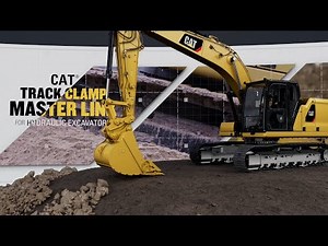 Update Your Excavator Undercarriage with the Cat® Track Clamp Master Link