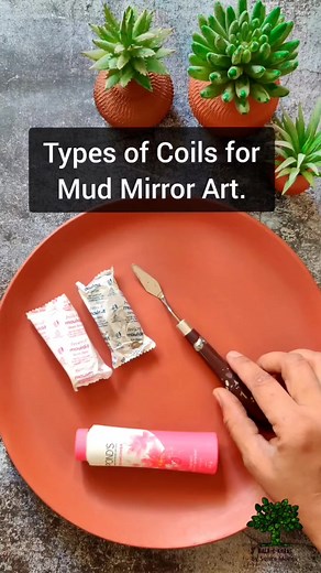 83K views · 837 reactions | Don’t we all love creating Mud Mirror Artwork? Here is a way to help you out with it! Using Fevicryl Mouldit, @kala_e_khaas has shown us various different ways of creating Mud Work Coils for this beautiful artform. Thank you for sharing your art with us @kala_e_khaas | Hobby Ideas India | Facebook