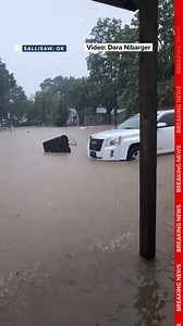 322K views · 2.8K reactions | Sallisaw sees severe flooding on Tuesday after heavy rainfall and storms in eastern Oklahoma. See more on ktul.com #flooding #oklahoma #heavyrainfall | NewsChannel 8 - Tulsa | Facebook