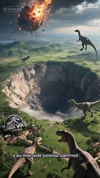 Why Dinosaurs Really Went Extinct 🌍 The True Reason Behind the Mass Extinction what if #animals