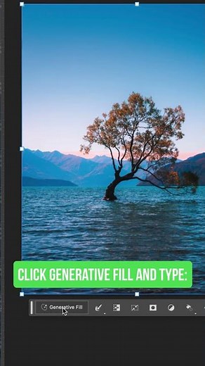 Use Photoshop Generative Fill to turn a photo into a watercolor painting (INFINITE possibilities!)