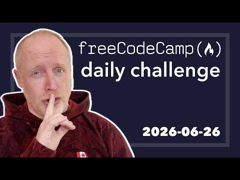 Blood Bank - 2026-06-26 - FreeCodeCamp Daily Challenge #freecodecamp #dailychallenge