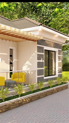 4-Bedroom Simple House Design Ideas for Small Plots
