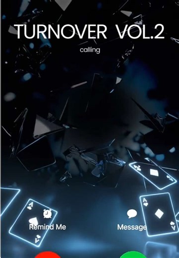 TURNOVER Vol.2 is calling, would you pick up? #TURNOVER