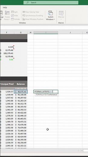 Excel formula to Extract Formula From Other Cells