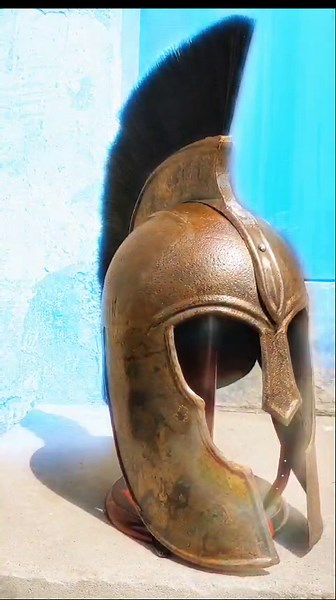 Troy Greek Achilles Trojan Helmet Troy Shield Movie Trojan Helmet Brad Pitt Troy Helmet - Halloween Costume for Adult Item