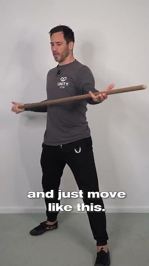 Using A Stick To Get Flexible Shoulders