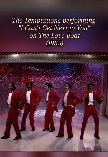 The Temptations - I Can't Get Next to You Live on The Love Boat '85