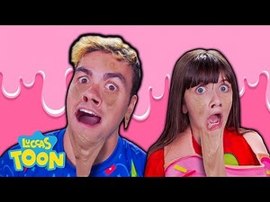 Aventuras mágicas con limo para niños ✨ Trucos increíbles | LUCCAS NETO