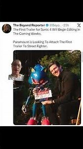 Sonic The Hedgehog 4 trailer will be coming soon #sonicthehedgehog #paramountplus #ytshorts