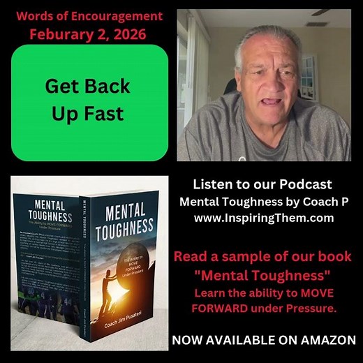 Get Back Up Fast | How to Recover Quickly From Failure