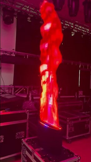 Realistic Fabric Flame Machine for Stage Shows, Clubs & Live Events