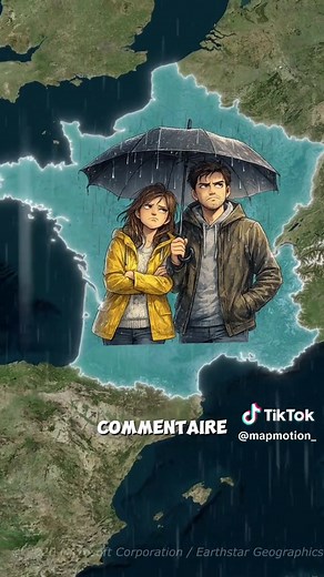 Régions les plus pluvieuses de France : Top 5