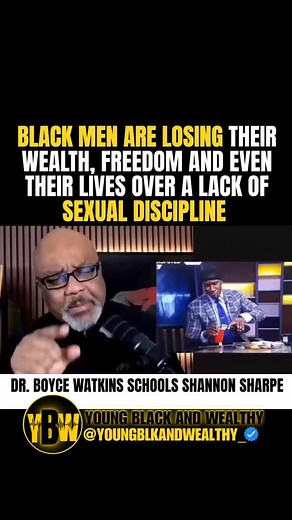 Every Black man needs to hear this message, especially our Black celebrities. There are agents out here, working behind the scenes to destroy you and take your wealth. Never forget the devil comes after us in desires/appetites. We got so many examples of what not to do and we refuse to take heed to the message. (Credit: @drboycefinance ) 🔥 | Young, Black And Wealthy