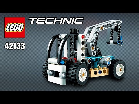 LEGO EXTRA Tow Truck [42133] from Technic Telehandler | Building Instructions | Top Brick Builder