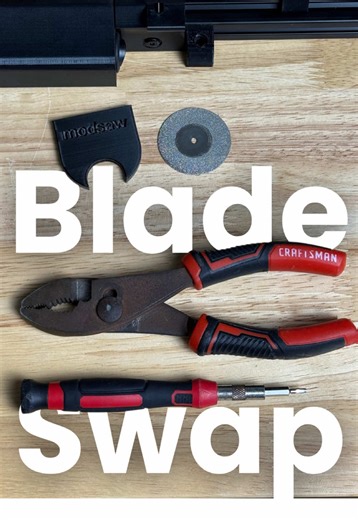 Your blade should last you a very long time (1000 arrows), but here’s a video for when you need to swap it out! #Modarchery #modsaw #arrowbuilding