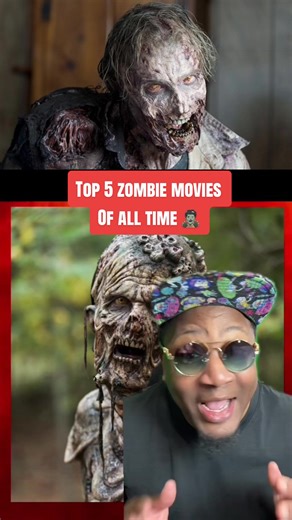 🍿 🧟‍♂️ Top 5 zombie movies of ALL TIME. #horror #horrorfilm #movierecommendation #zombie #zombies