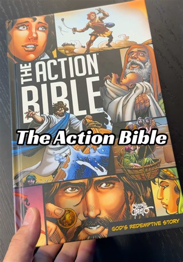 The Action Bible! #theactionbible #bible #actionbible #boardbooks #kidsbusybook