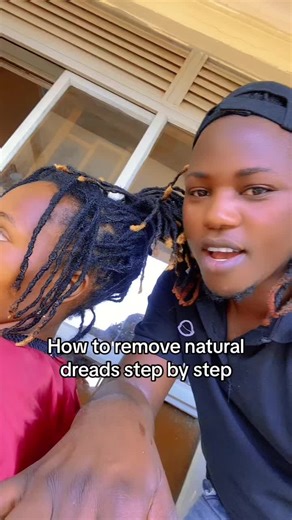 How to remove natural dreads step by step