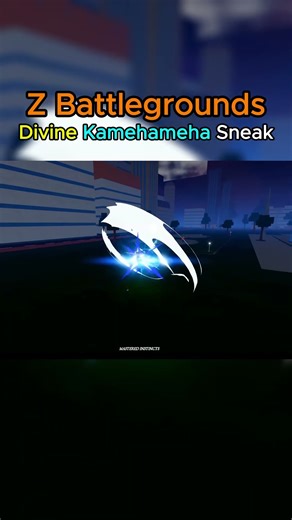 🌌🔥 DIVINE KAMEHAMEHA SNEAK PEEK! 😱 (Z Battlegrounds Roblox) #Shorts