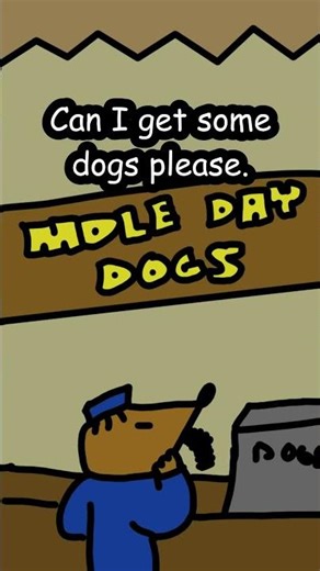 Mole and Mole: Wild Were Mole #funny #animation #moleday #fall